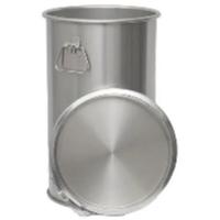 30 Litre Stainless Steel Open Top Drum -Mzansi Packs